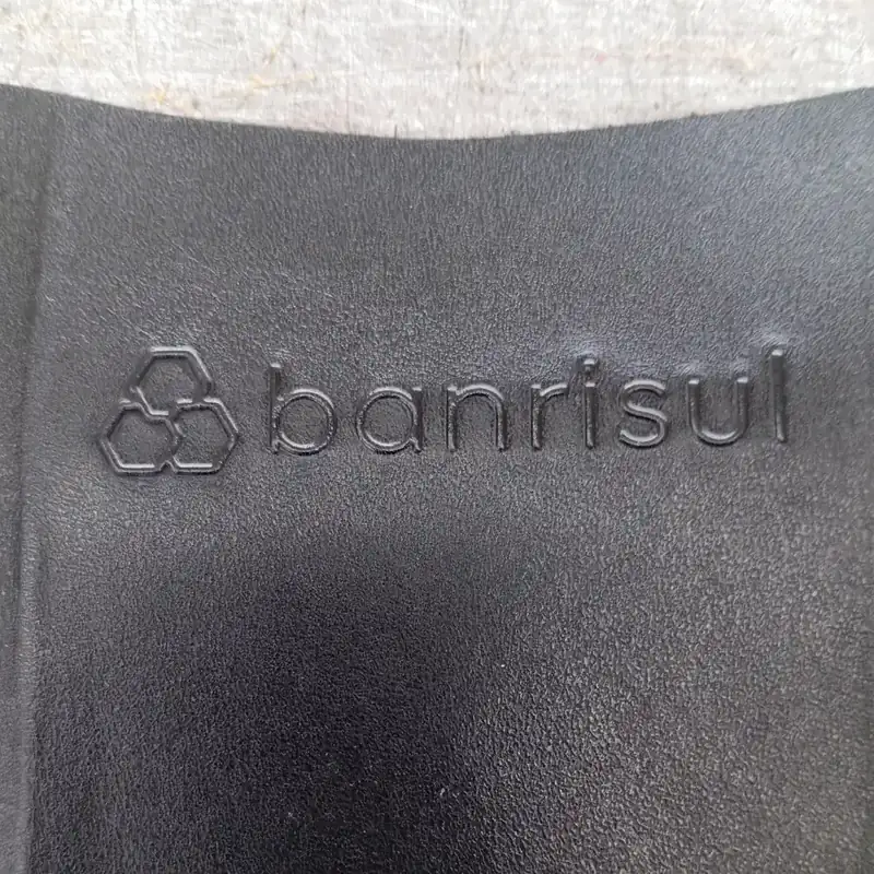 Gravação Banrisul em couro legítimo